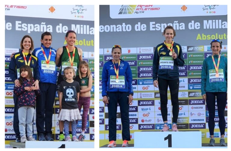 Pilar Rubio se proclama campeona de España en milla urbana