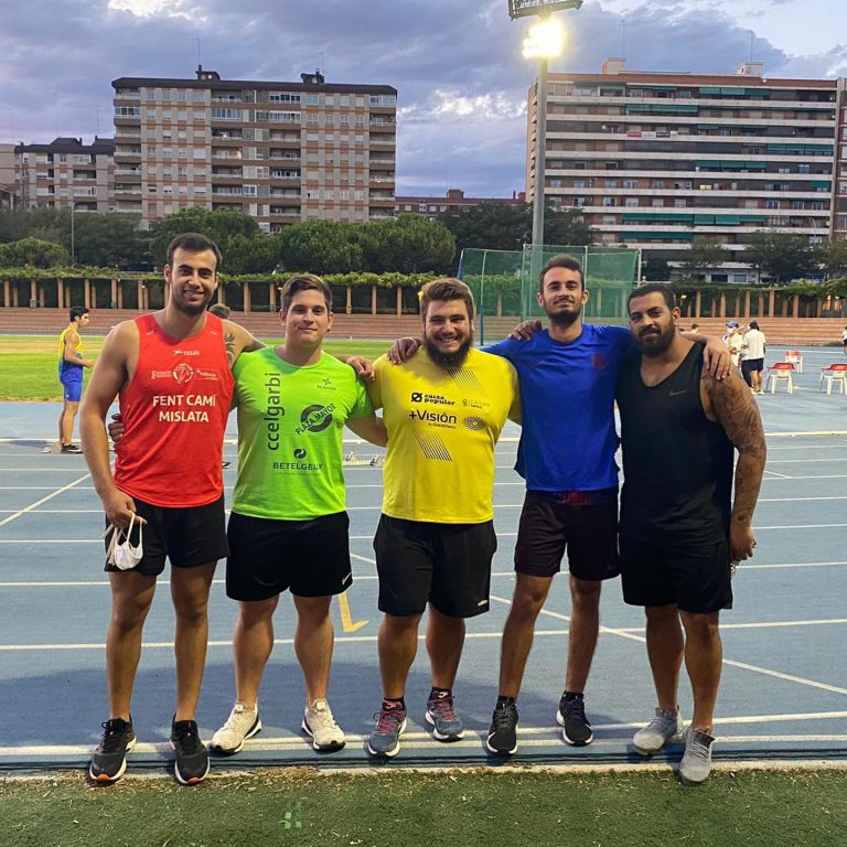 9 medallas en el Campeonato Autonómico para los lanzadores de Juanvi Escolano