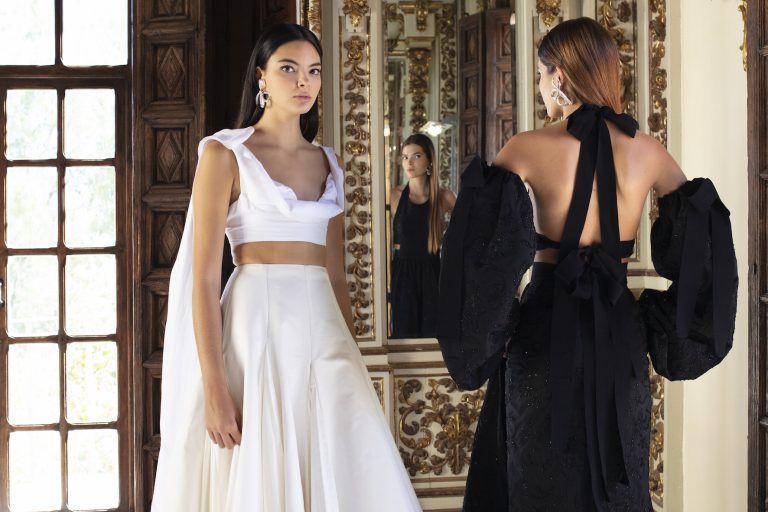 El diseñador Juan Vidal convierte el Palacio Ducal en un escenario de moda