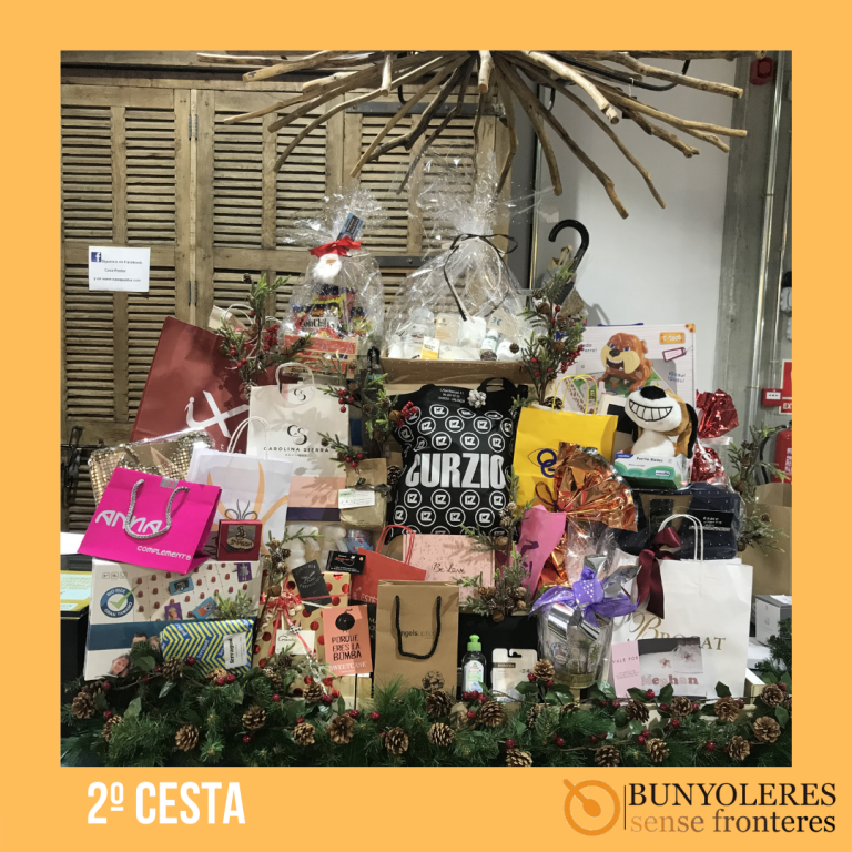 Bunyoleres sense fronteres organiza una rifa navideña