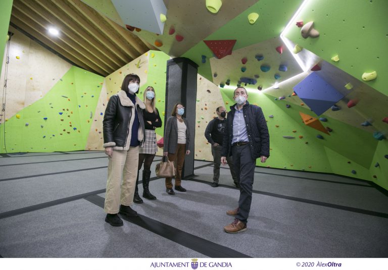 El nuevo rocódromo de última generación de Gandia