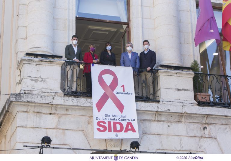 Es celebra el Dia Mundial contra la SIDA a Gandia