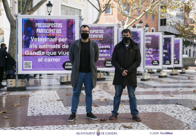 Les 21 propostes dels Pressupostos Participatius exposades al carrer