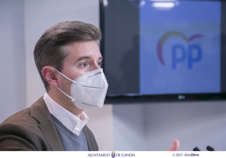 El PP reclama un dispositivo de vacunación general al Gobierno de Gandia
