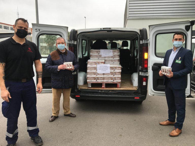 Mercadona dona 12.000 kilos de alimentos a Cáritas Gandia