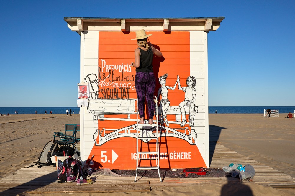 Murales ODS Playa Gandia 