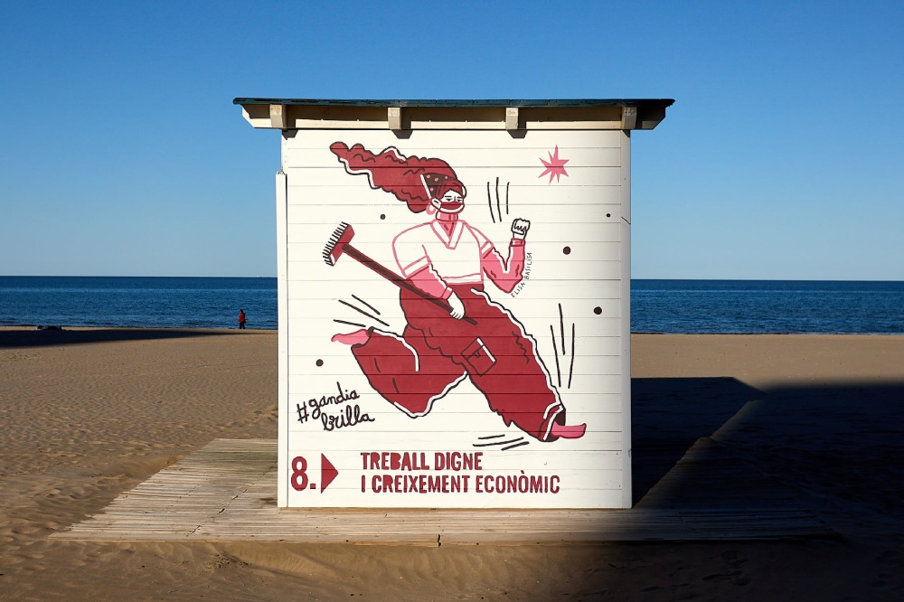 Murales ODS Playa Gandia 