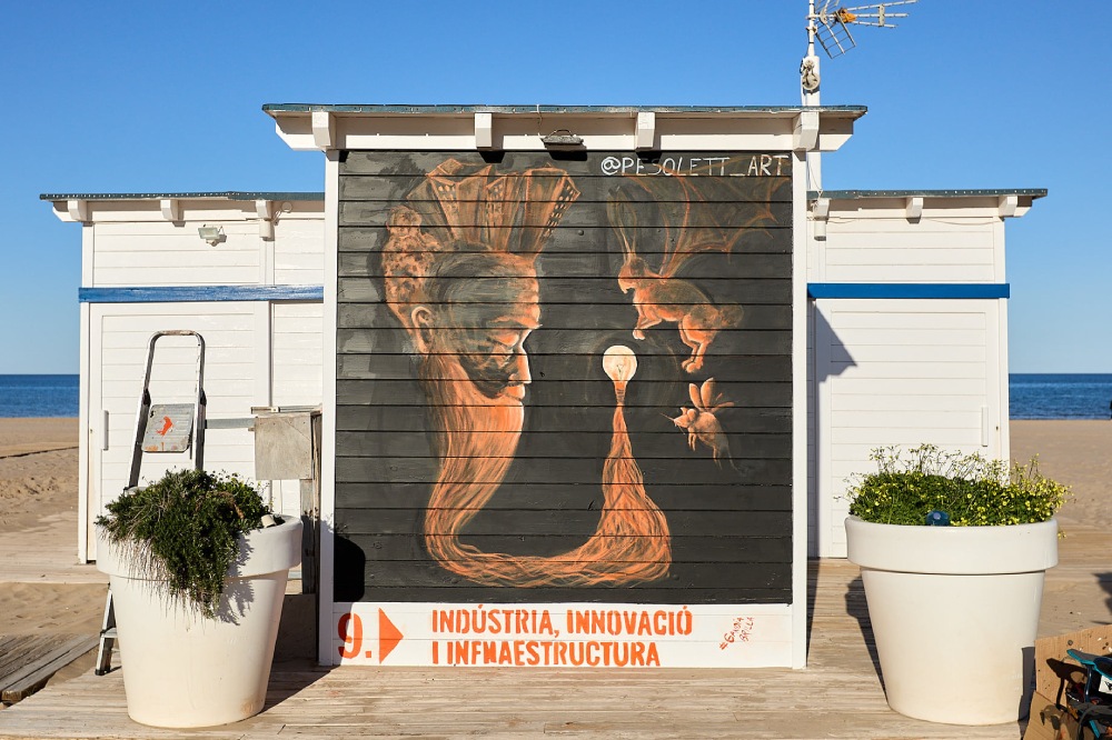 Murales ODS Playa Gandia 