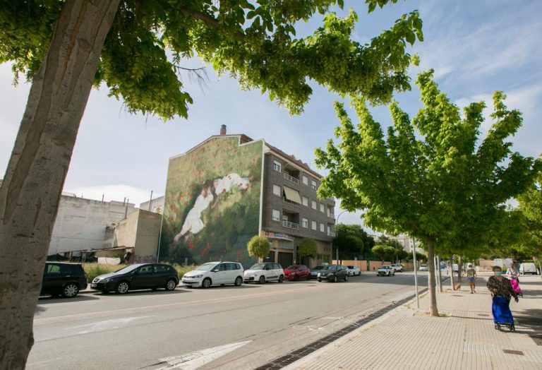nuevo mural Serpis Urban Art Project