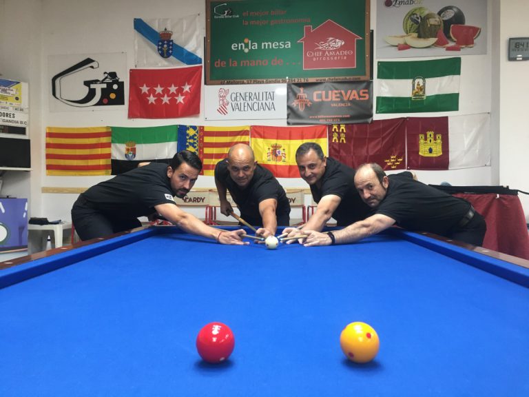 chef amadeo campeón autonómico billar