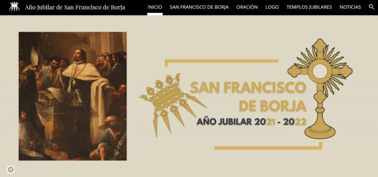 web año jubilar de san francisco de borja