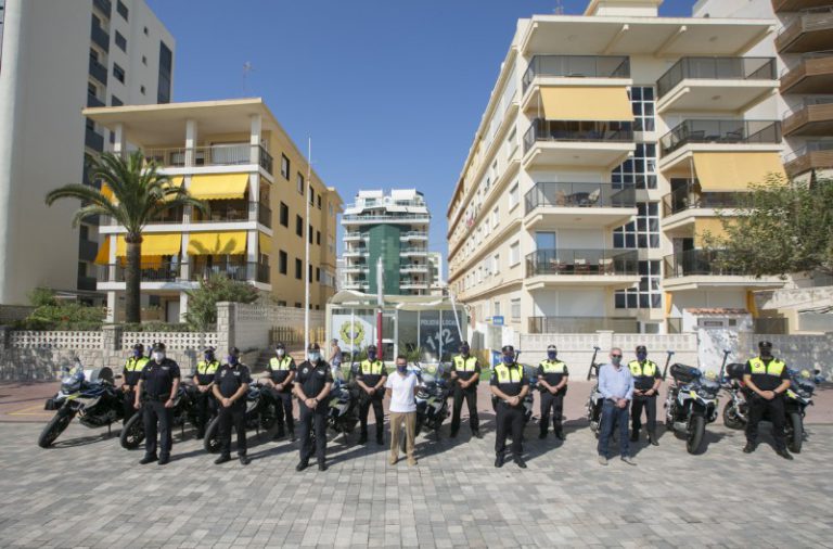 motos nuevas policía local de gandia