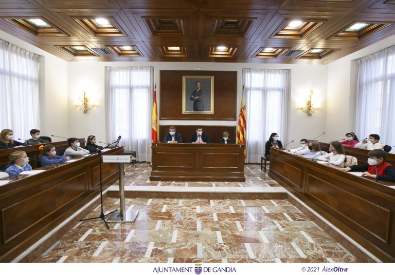 Gandia escolta als més menuts en el V Consell de la Infància