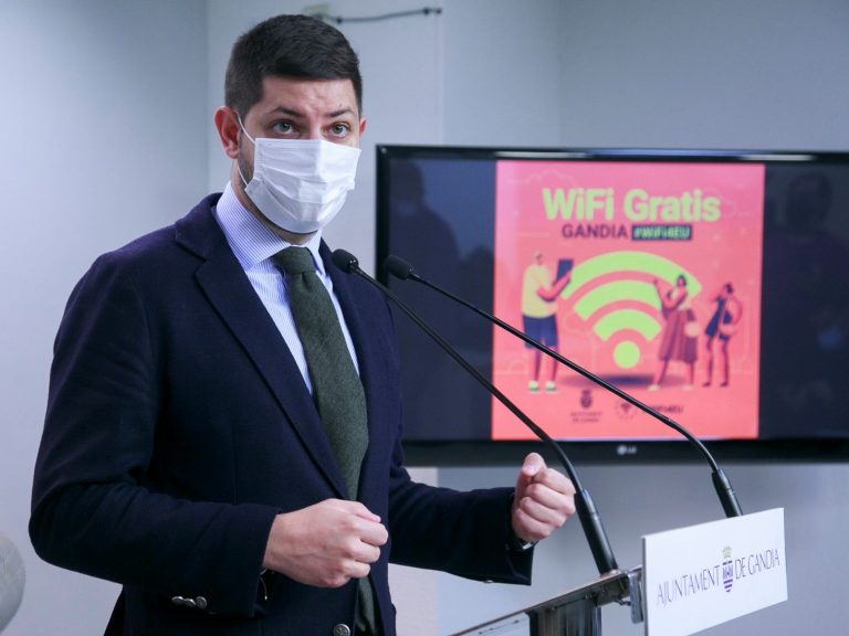 Estos son los nuevos espacios públicos de Gandia con wifi gratis