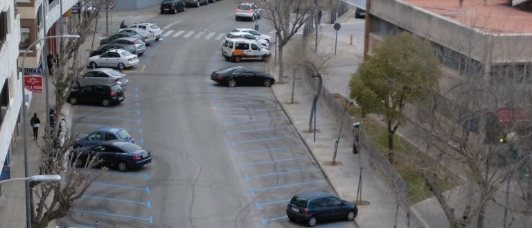 Gandia elimina temporalmente la zona azul en República Argentina y otras calles por Fallas