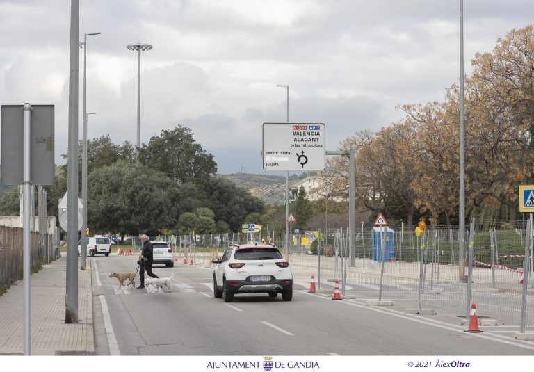 Las obras de la avenida Blasco Ibáñez se reanudan este jueves