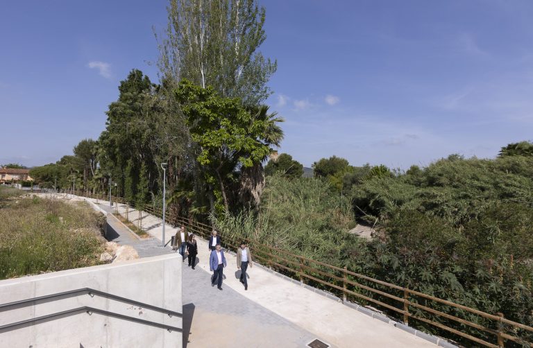 El Grau de Gandia estrena parque público junto al barranco de San Nicolás