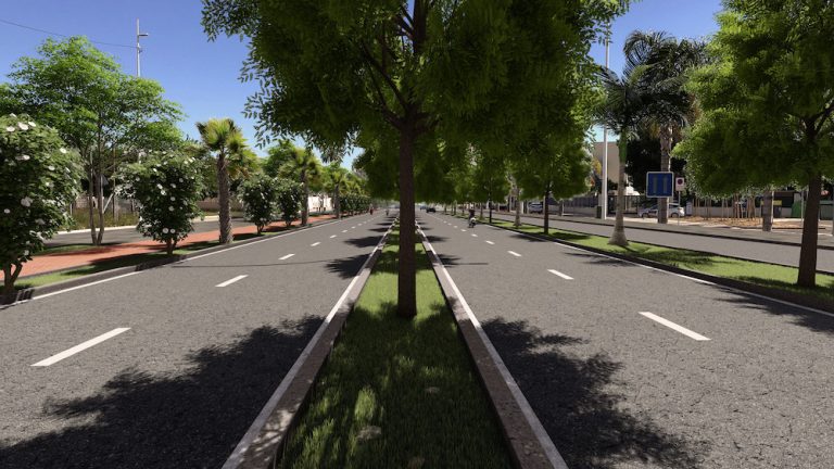 Comienzan los trabajos de asfaltado de la Avenida del Grau