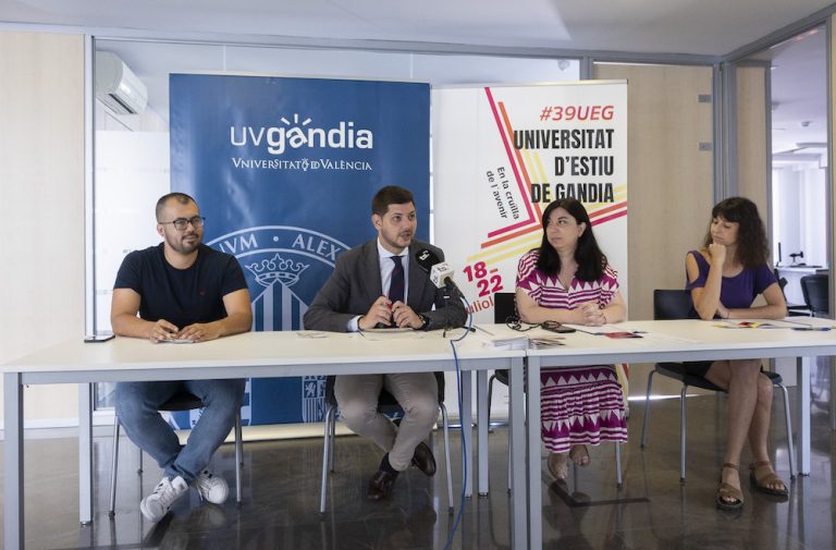 Abiertas las inscripciones de la 39 edición de la Universitat d’Estiu de Gandia