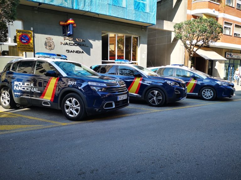 Detenido en Gandia por golpear y desatender a su perro