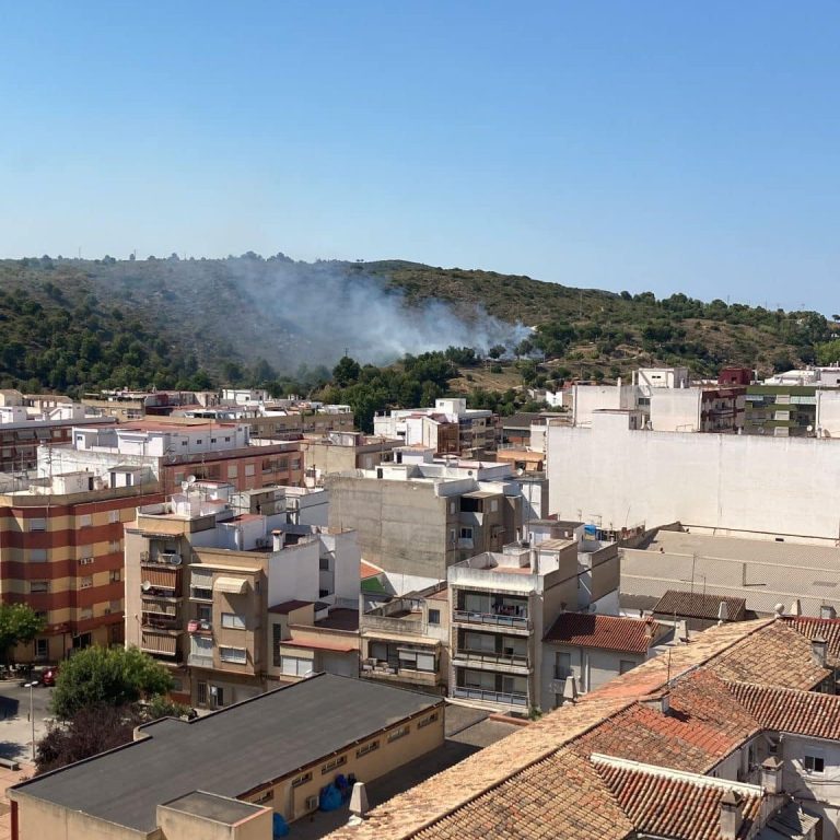 #IFGandia: última hora del incendio declarado en Beniopa