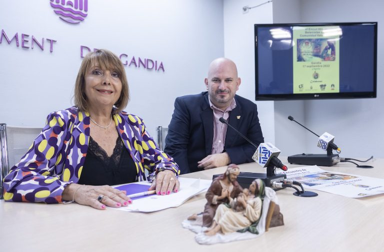 Gandia acoge el VI Encuentro de Belenistas de la Comunitat Valenciana el 17 de septiembre