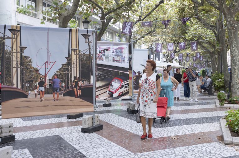 El Paseo Germanías acoge la exposición fotográfica por la semana de la movilidad