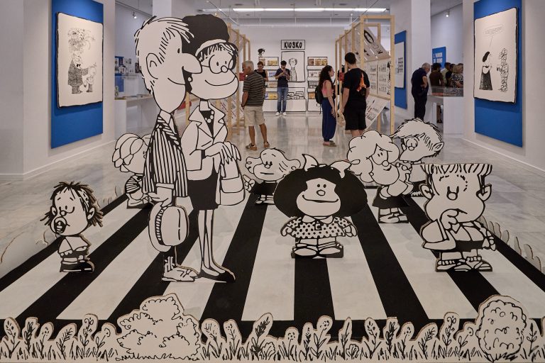 ‘Quino. Mafalda y mucho más’, una de las exposiciones más visitadas de la historia de Gandia