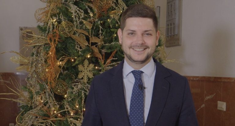 José Manuel Prieto transmite un mensaje de «prevención y esperanza» en su vídeo de Navidad