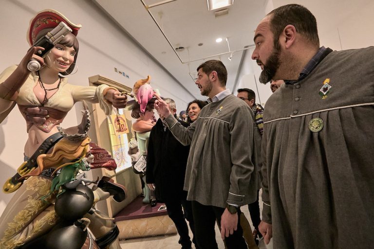 Fallas de Gandia 2023: la exposición del Ninot Indultat en la Casa de la Marquesa