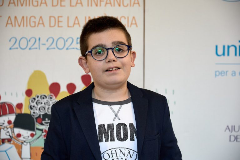 David Martínez presenta su candidatura para los Premios de La Paz 2023 Kids Rights