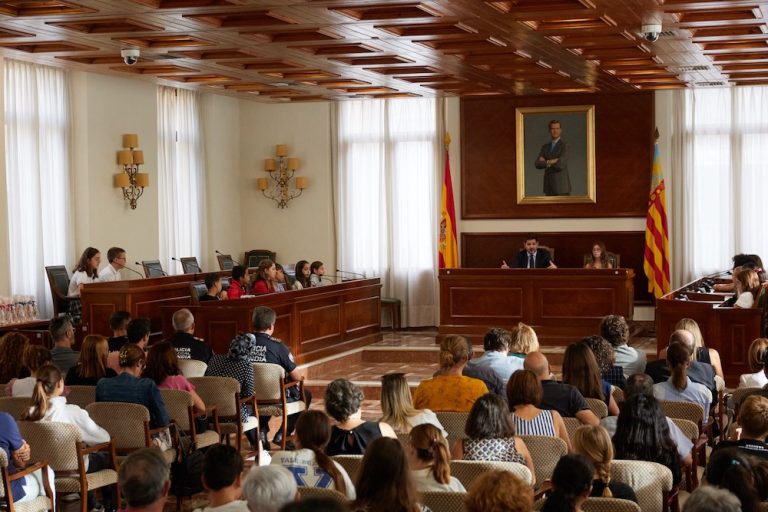 Los alumnos de Gandia presentan sus propuestas para crear una ciudad más amable