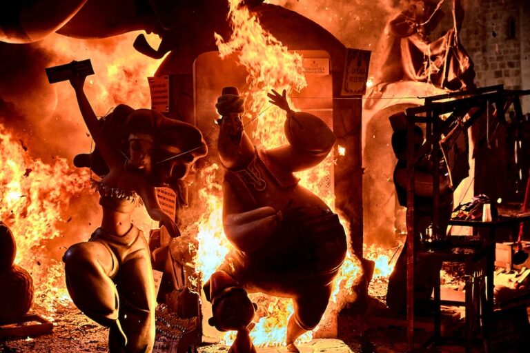 Horario de la Cremà de las Fallas de Gandia 2026