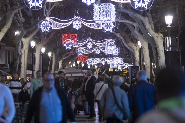 Gandia enciende las luces de Navidad el 3 de diciembre