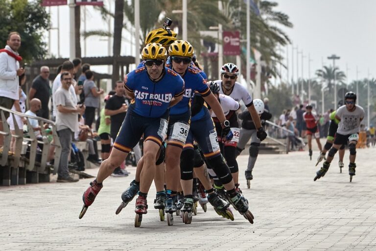 Patinadores de toda Europa rodarán en la ‘Maratón Roller’ de Gandia