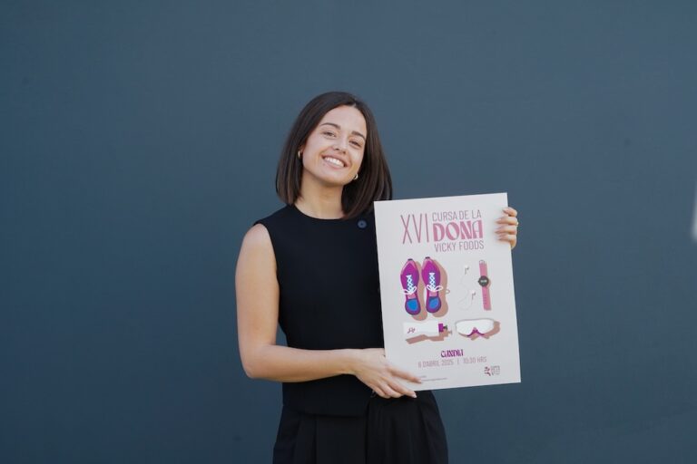 Aina Gilabert: «He querido reflejar la esencia y disfrute de la cursa en el cartel»