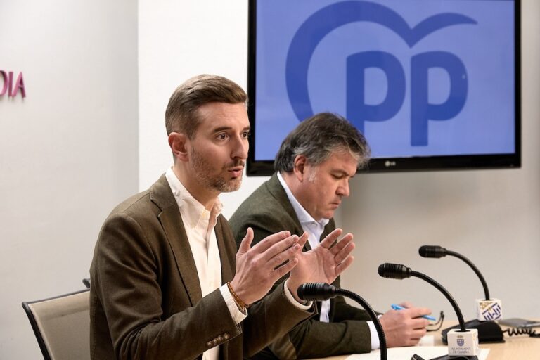 El PP presenta enmiendas a los presupuestos por 3 millones de euros