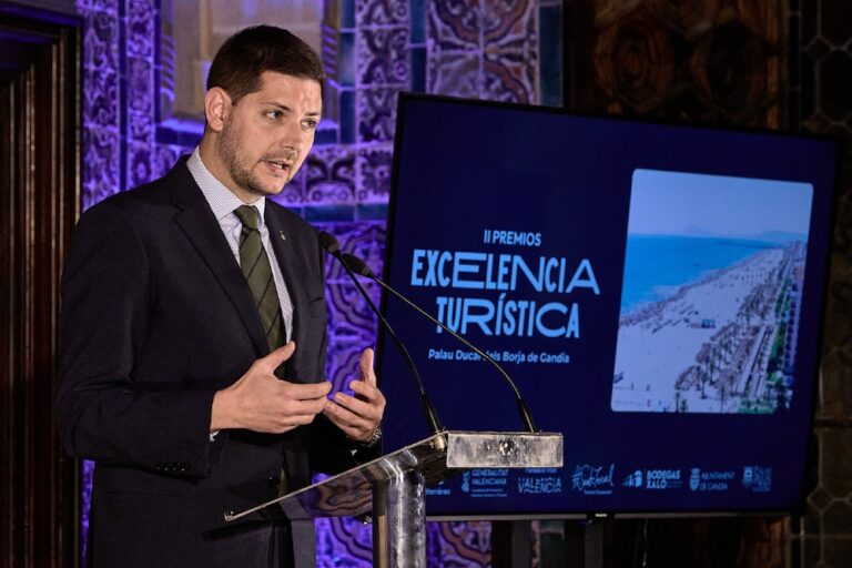 Gandia, referente en turismo de calidad en la II Gala de Excelencia Turística