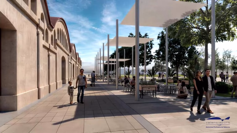 La integración puerto-ciudad de Gandia: así quedará en 2027