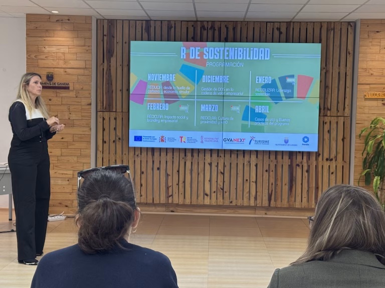 Gandia lanza un nuevo programa para reforzar su compromiso con la sostenibilidad turística