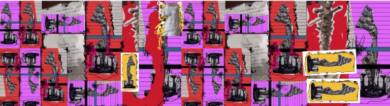 Reloaded frieze of the Panathenaea (2025). Fotocomposició I, a partir de les escultures In Utero de Viktor Ferrando, Evolution (White Cube, London) de Marc Quinn i de la Venus de Milo d'Alejandro d'Antioquia (possiblement).