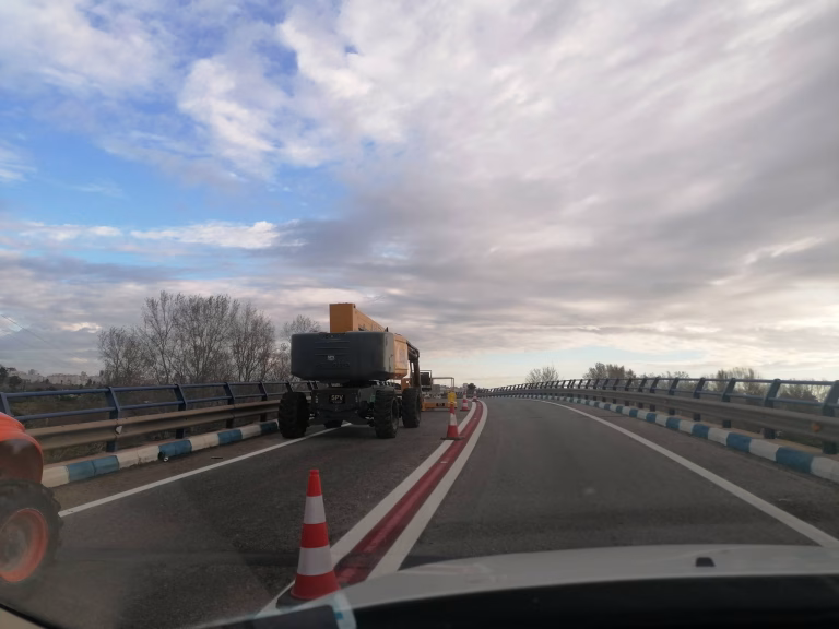 Arrancan las obras de emergencia del puente de la N-332