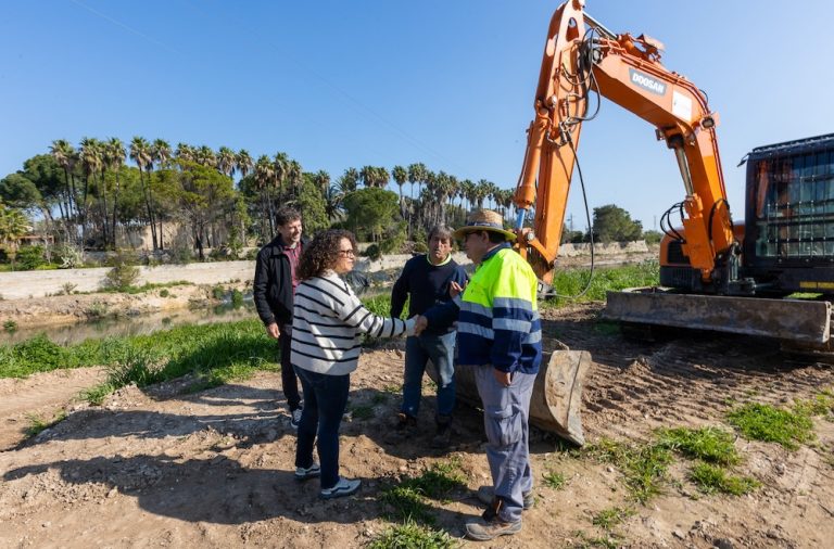 Arranca la segunda fase de la restauración del río Serpis en su tramo bajo
