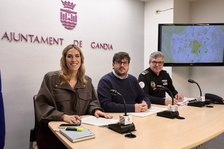 Todo sobre los cortes de calles durante las Fallas de Gandia 2026